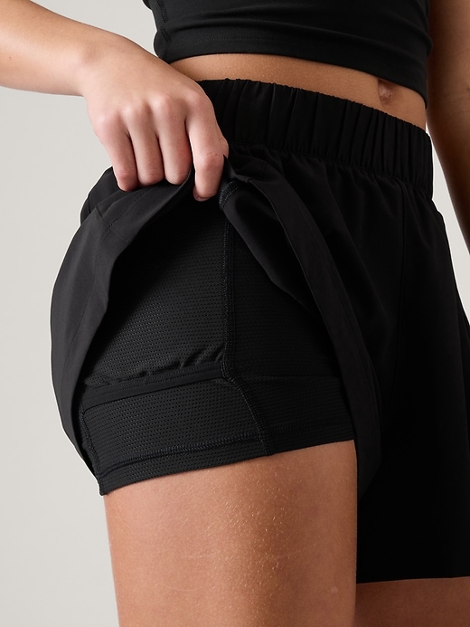 Image number 2 showing, Athleta Girl Go With The Flow 3" Short