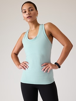 Momentum Seamless Tank - Blue - image 4