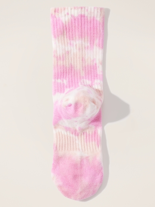 View large product image 2 of 2. Athleta Girl Everday Crew Sock 3-Pack