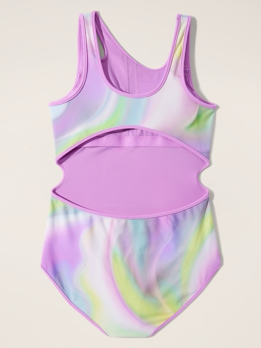 Image number 3 showing, Athleta Girl Cutout One Piece Swimsuit