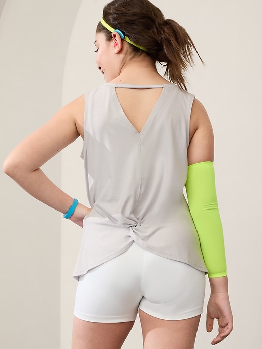 Image number 3 showing, Athleta Girl With Ease Twist Back Tank