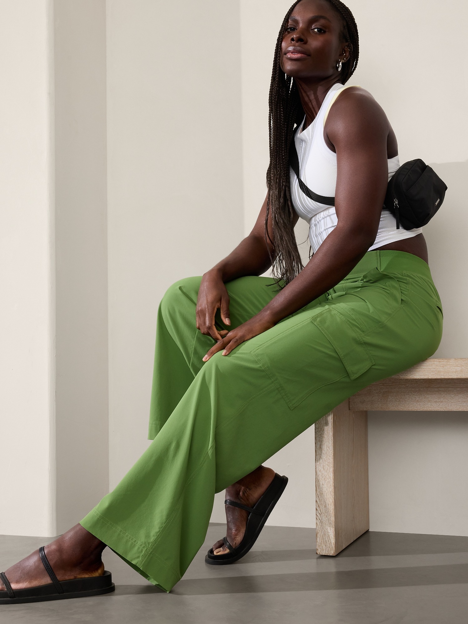 Brooklyn Heights High Rise Cargo Pant Athleta