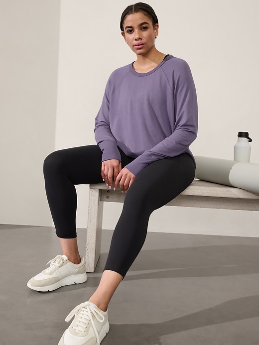 Image number 7 showing, Coaster Luxe Recover High Hip Sweatshirt