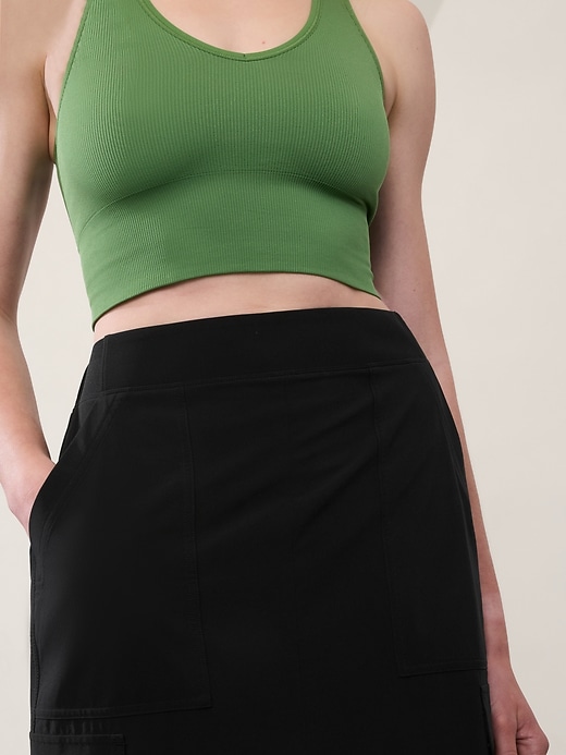 Image number 2 showing, Brooklyn Heights High Rise Cargo Skirt