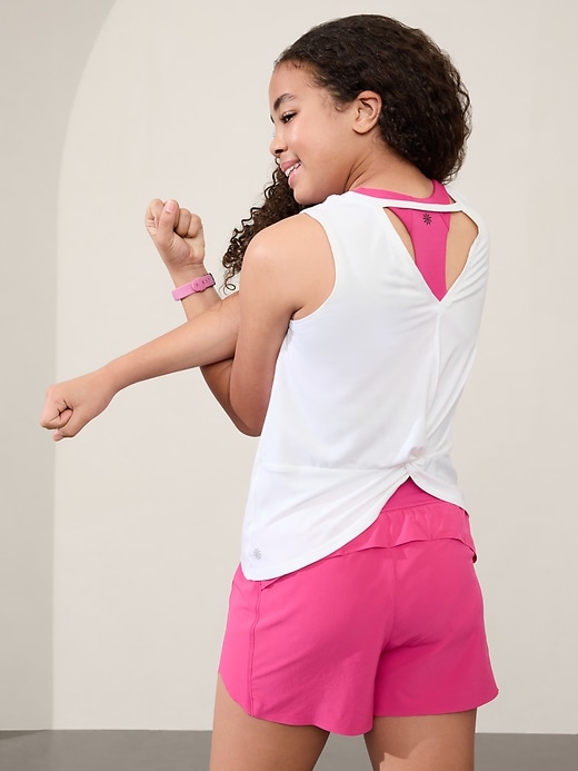 Image number 2 showing, Athleta Girl With Ease Twist Back Tank
