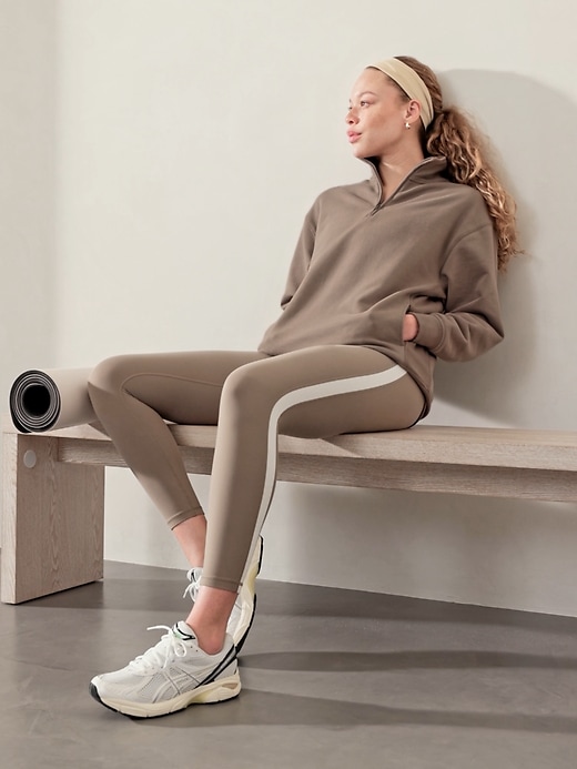 Forever Fleece 1/4 Zip Sweatshirt | Athleta