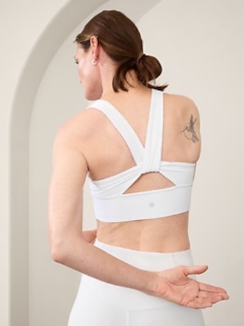 Warrior Twist Longline Sports Bra A-C