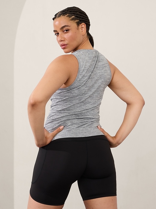 Image number 8 showing, In Motion Seamless Heather Tank