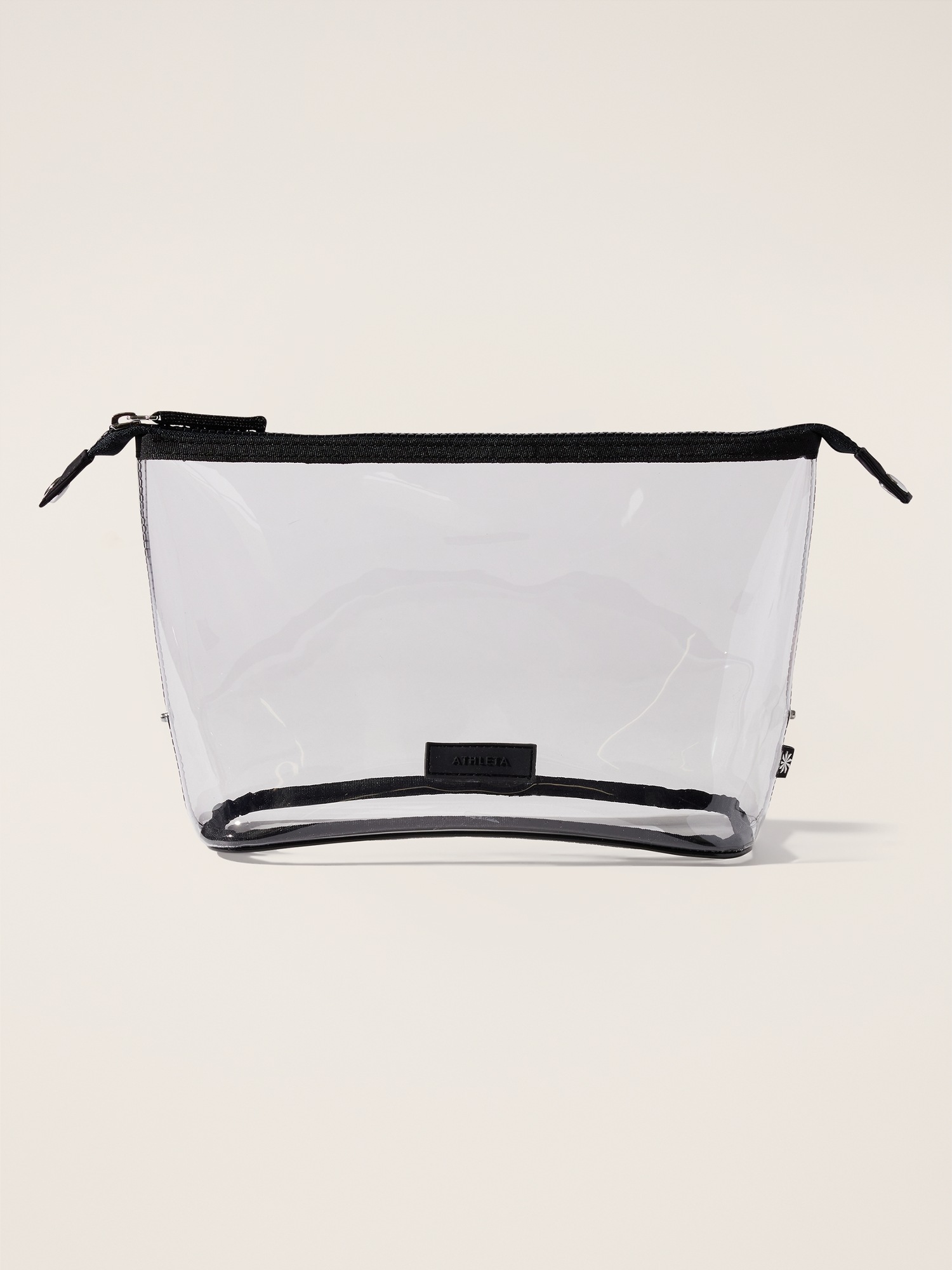 Shop Athleta All About Medium Cosmetic Pouch In Clear
