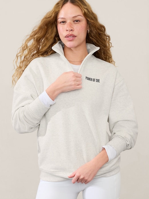 Image number 5 showing, Forever Fleece 1/4 Zip Sweatshirt