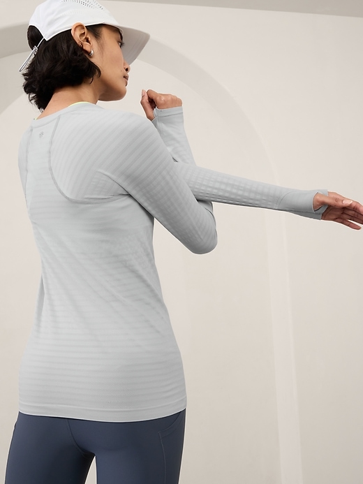 Image number 2 showing, Momentum Seamless Stripe Top