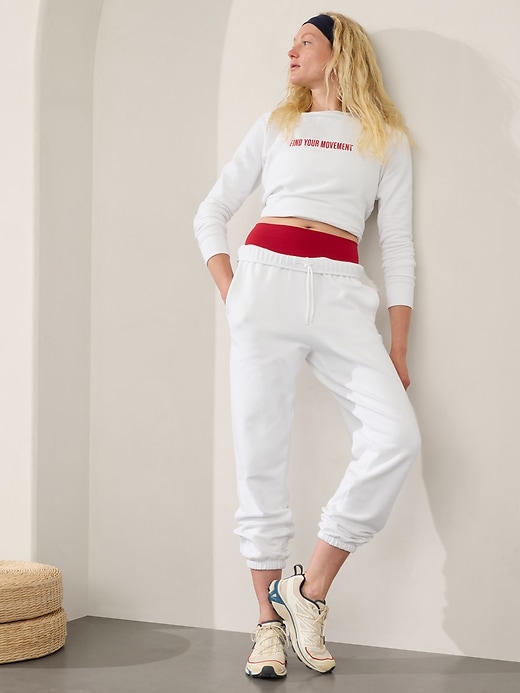 Image number 7 showing, Logo Fleece Crewneck Sweatshirt