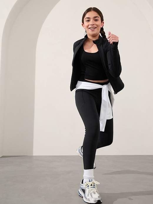 Image number 2 showing, Athleta Girl Chit Chat Jacket