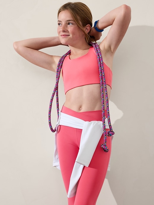 Image number 1 showing, Athleta Girl Cloud Racerback Bra