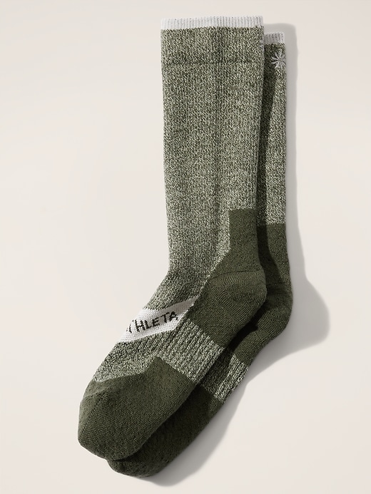 View large product image 1 of 2. Athleta Performance Wool Crew Sock