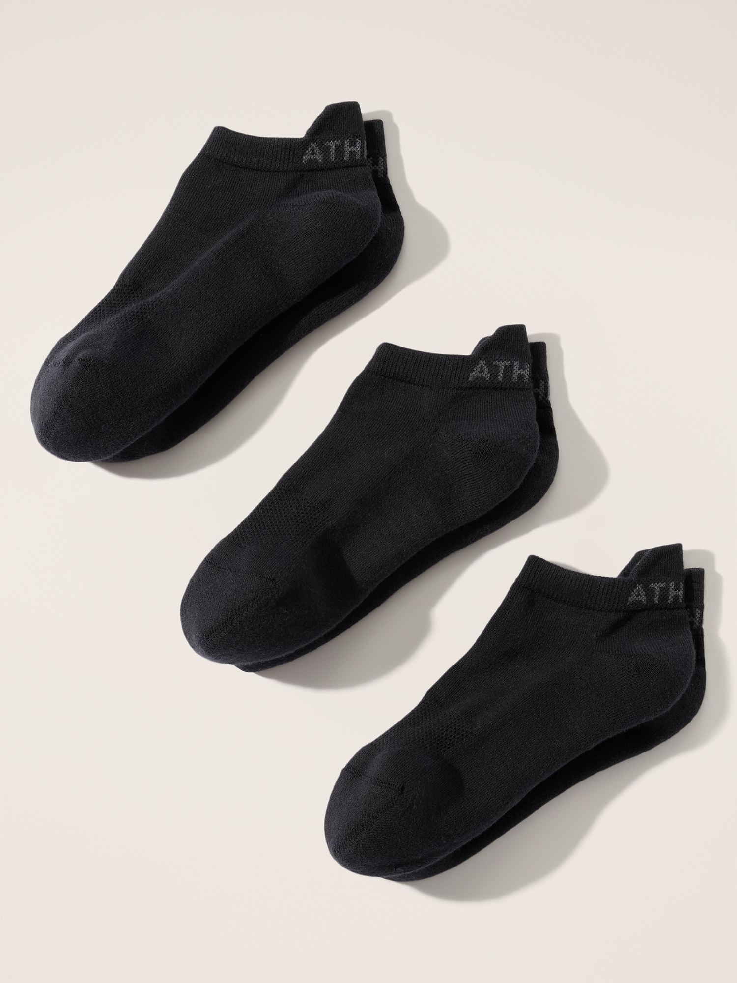 ATHLETA ATHLETA EVERYDAY ANKLE SOCK 3-PACK