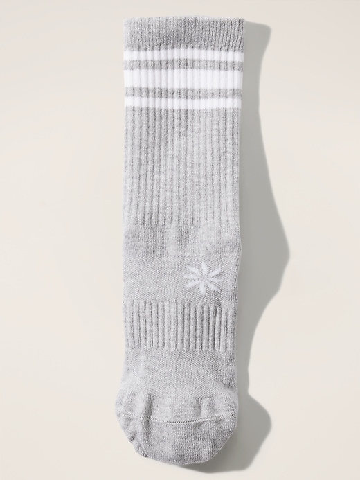 View large product image 2 of 2. Athleta Girl Everday Crew Sock 3-Pack