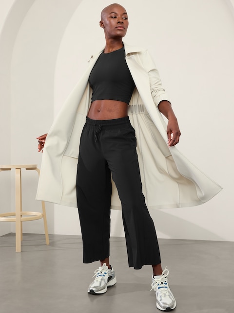 Avenue Wide Leg Crop Pant