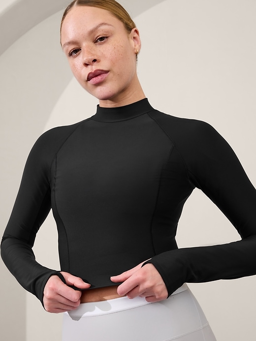 Image number 5 showing, Interval Mock Neck Top