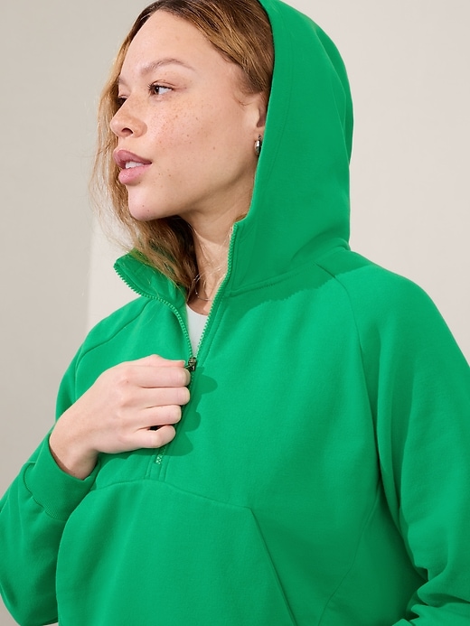 Image number 5 showing, Easy Fleece 1/2 Zip Hoodie