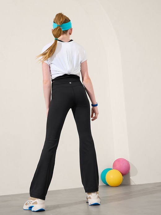 Image number 2 showing, Athleta Girl High Rise Chit Chat Flare Pant