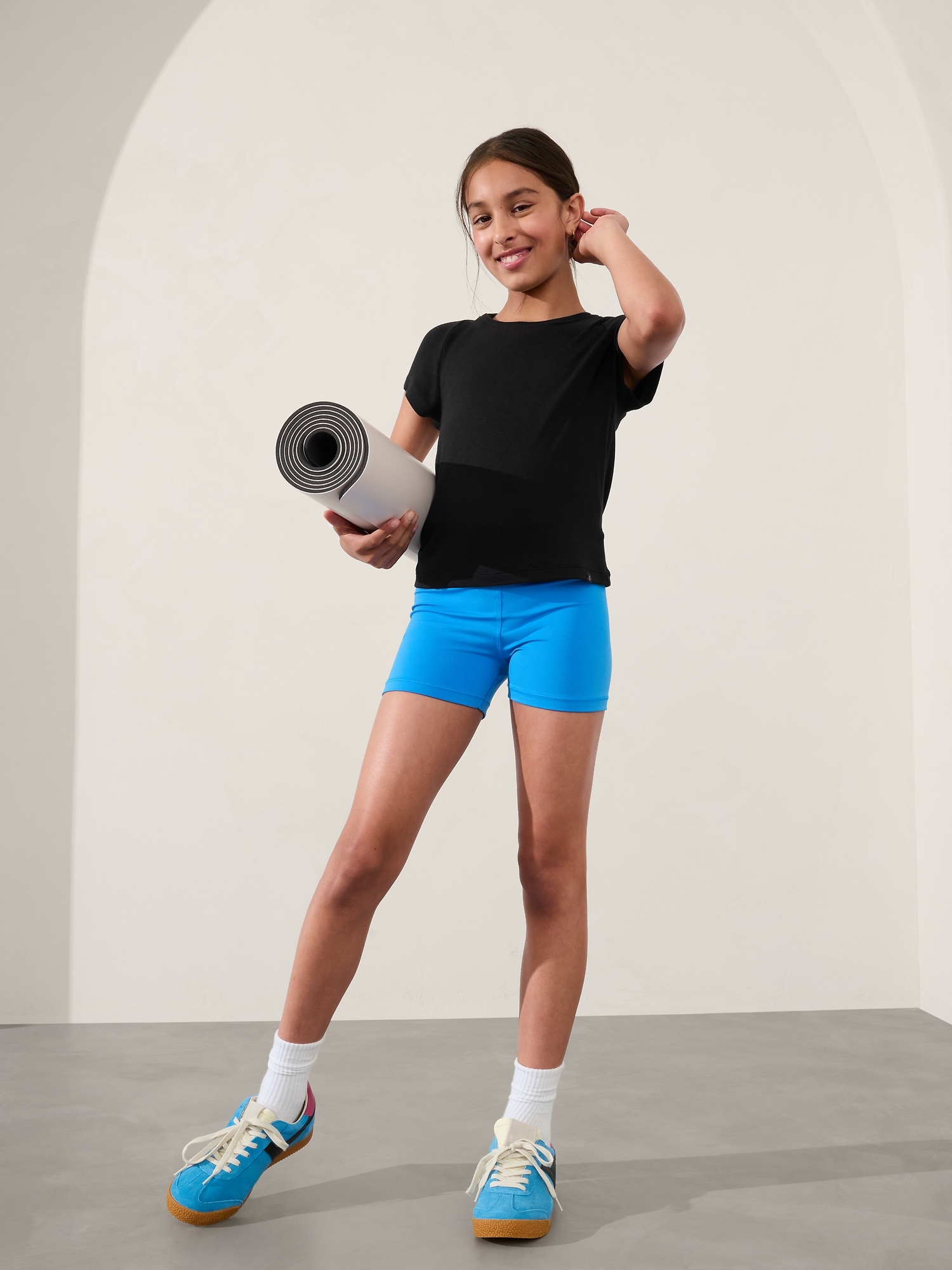 Athleta Girl Easy Rib Tee