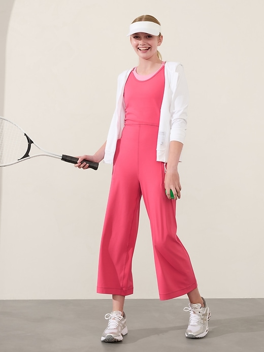Image number 1 showing, Athleta Girl Stash Your Treasures Jumpsuit