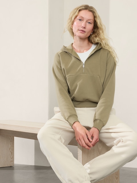 Forever Fleece 1/2 Zip Hoodie