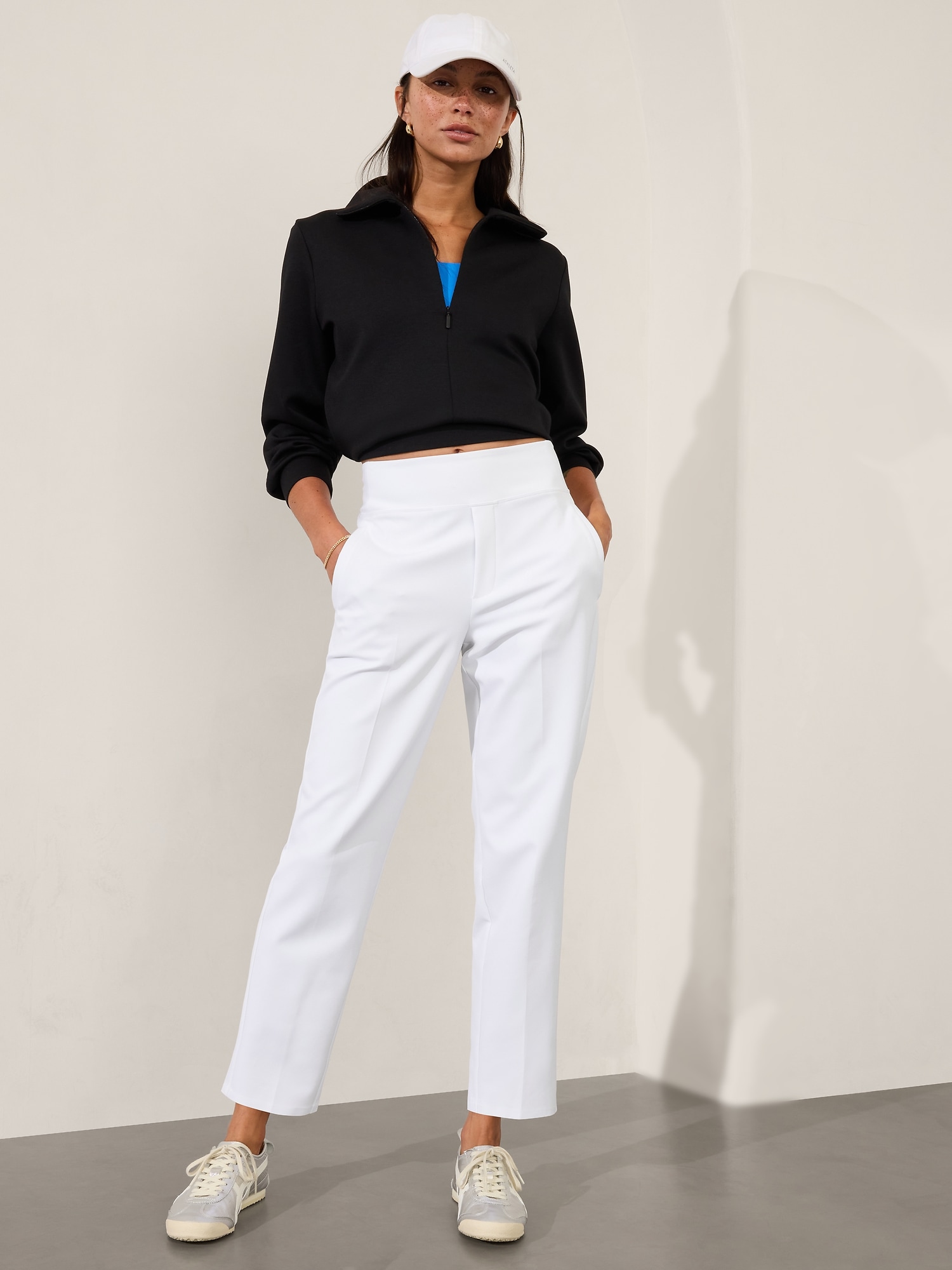 Endless High Rise Pant - White