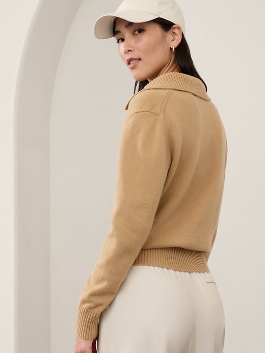 Image number 3 showing, Alpine Collar Sweater