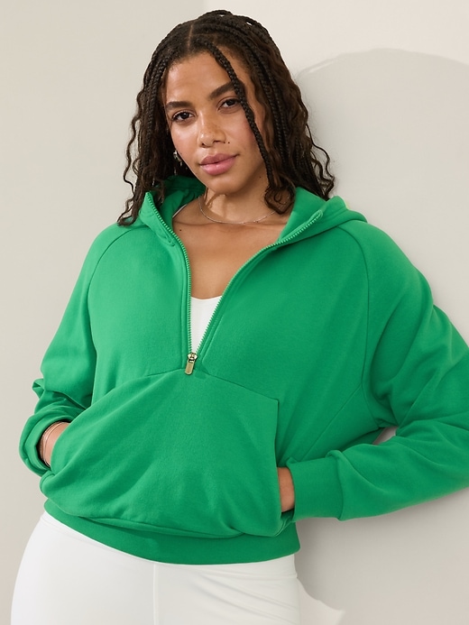 Image number 7 showing, Easy Fleece 1/2 Zip Hoodie