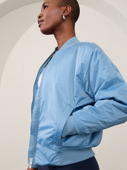 Image number 6 showing, Sateen Bomber