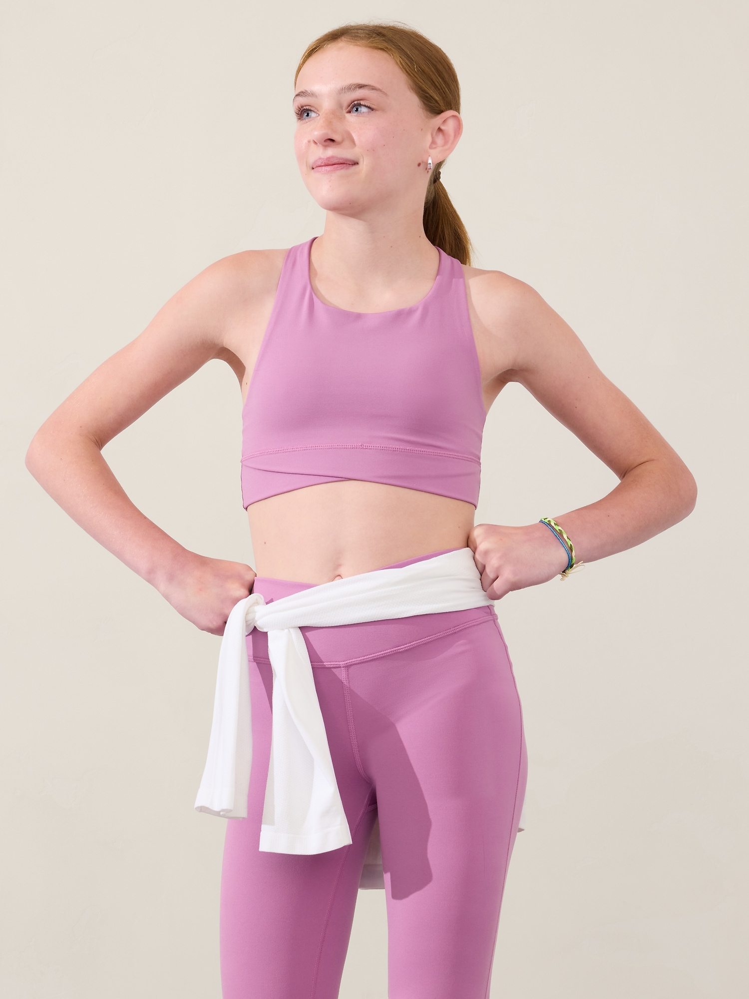 Athleta Girl Transcend Crossover Bra