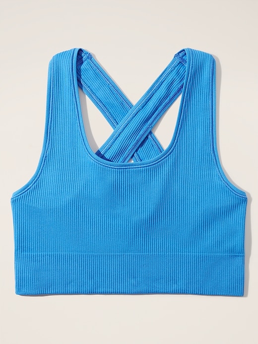 Image number 4 showing, Athleta Girl Rise Above Rib Bra