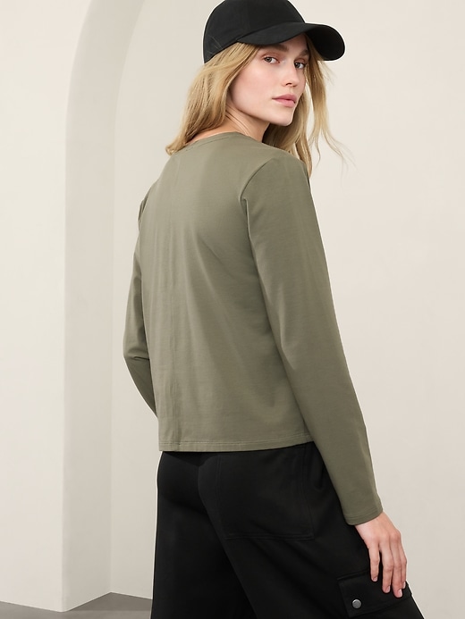 Image number 2 showing, Essential V-Neck Top