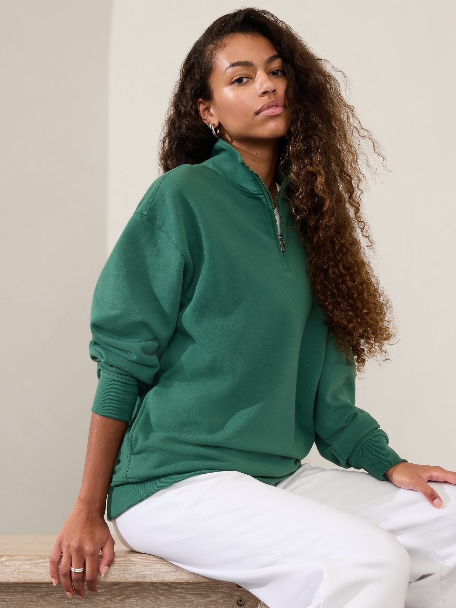 Forever Fleece 1/4 Zip Sweatshirt