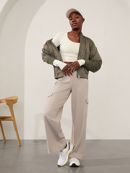 Image number 1 showing, Venice Cargo Wide Leg Pant