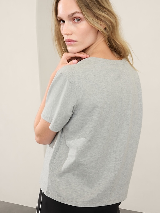 Image number 5 showing, Essential V-Neck Tee