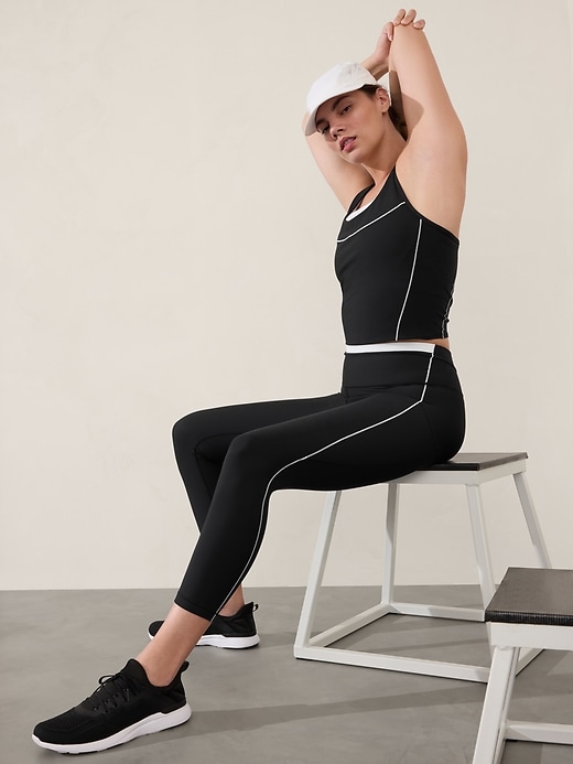 Interval Stash High Rise Tipped 7/8 Legging