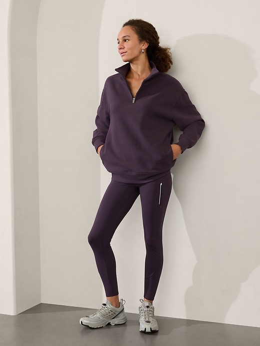 Image number 1 showing, Forever Fleece 1/4 Zip Sweatshirt