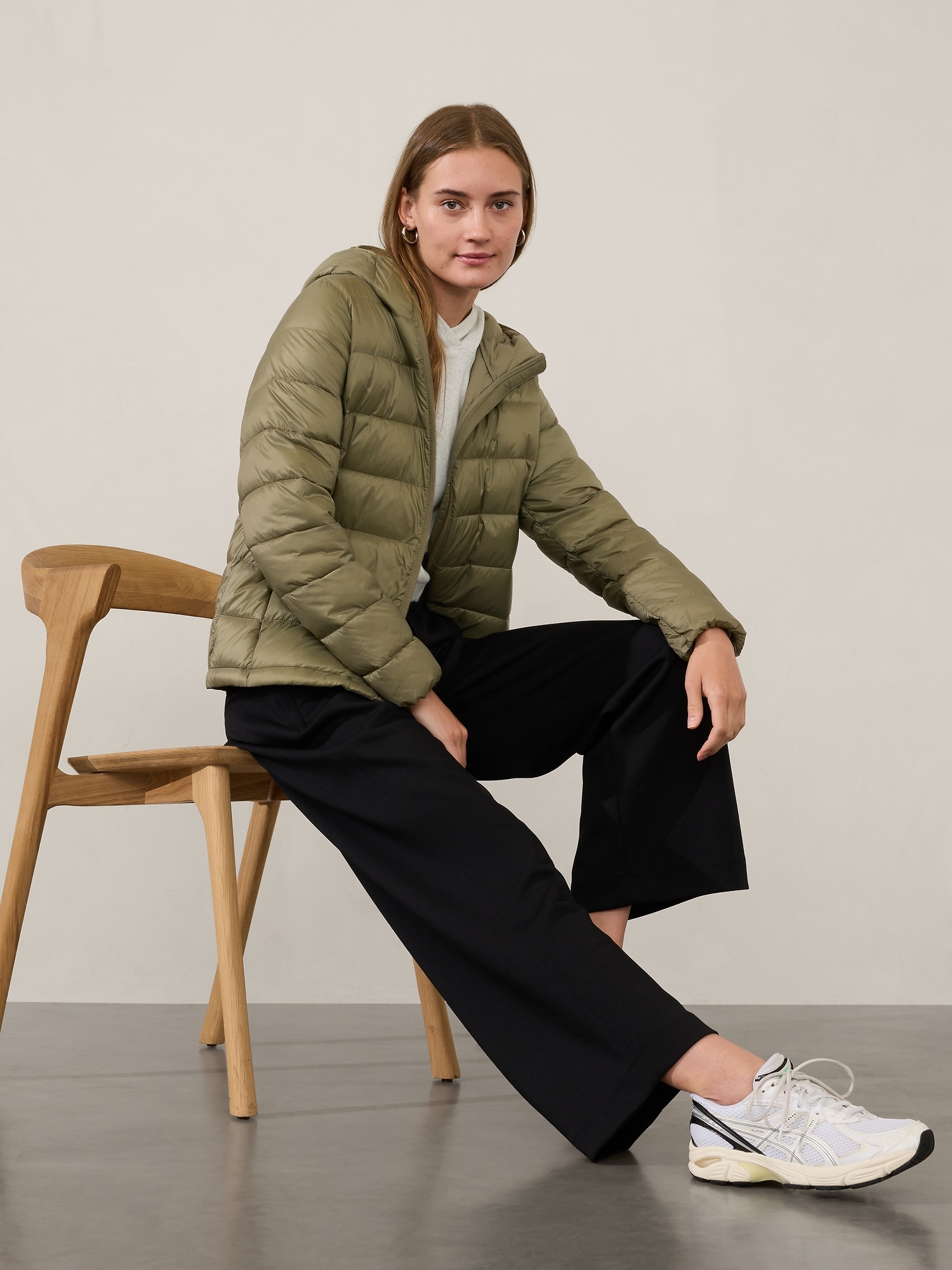 Aire Puffer Jacket - Green