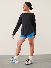 View large product image 3 of 3. Athleta Girl With Ease Top