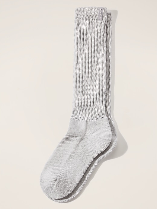 View large product image 1 of 3. Cloud Scrunch Sock