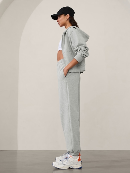 Image number 3 showing, Forever Fleece Mid Rise Jogger