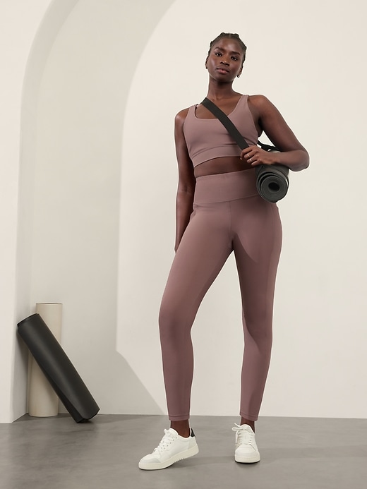 Image number 7 showing, Salutation Stash High Rise Rib Mix Legging