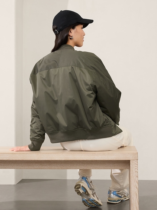 Image number 2 showing, Sateen Bomber