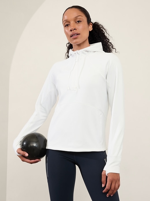 Image number 1 showing, Unstoppable Fleece Lined Half Zip Sweatshirt