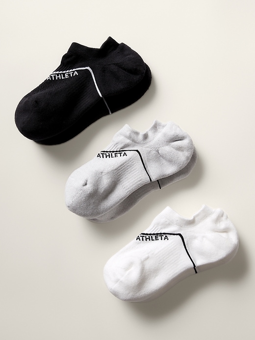 View large product image 1 of 1. Athleta Everyday No Show Sock 6-Pack