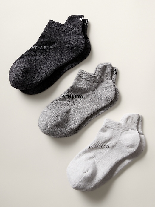 View large product image 1 of 1. Athleta Everyday Ankle Sock 6-Pack