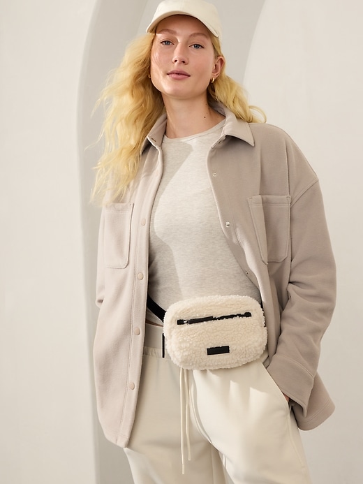 Image number 6 showing, All About Shearling Belt Bag